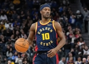 开云体育在线-勇士力克步行者，阿德巴约统治全场